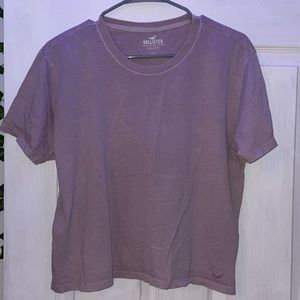 Hollister cropped t shirt